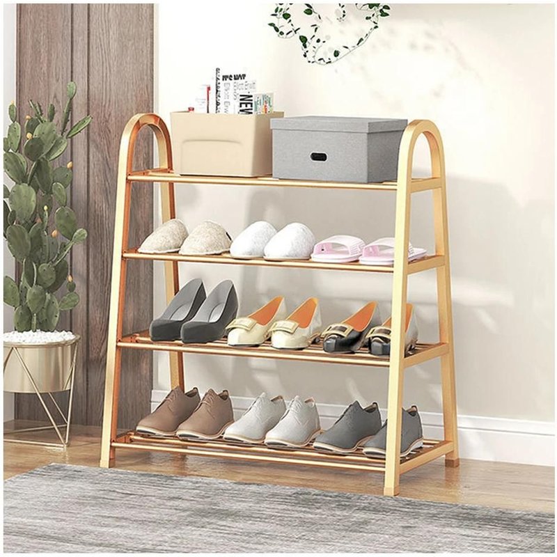 Porte-Chaussures 4 Couches Porte-Chaussures Multifonctionnel Porte-Chaussures Accessoires De Rangement
