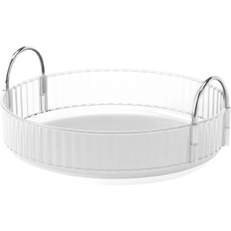Plateau De Rangement Rotatif Pour Cosmétiques 1/2/3 Couche Support De Stockage De Produit De Soins De La Peau Durable Pour Salle De Bain Lvory,Une Couche