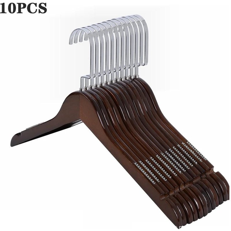 Magasin De VĂȘtements Maison VĂȘtements Support Magasin De VĂȘtements Pour Femmes Porte-VĂȘtements En Bois Massif Porte-VĂȘtements AntidĂ©rapant Non Marquant RĂ©tro,44,5 Cm,AntidĂ©rapant