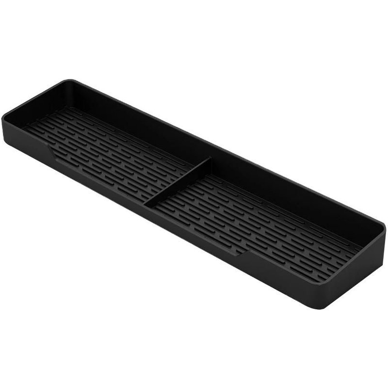 Support De Rangement En Silicone Assaisonnement Outil De Stockage Portable Pour Ustensiles De Cuisine Noir,Chargé Uniquement