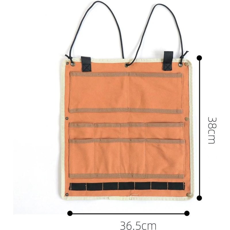 Sac De Rangement De Vaisselle Portable Sacs Suspendus Toile Cirée Imperméable Pour Pique-