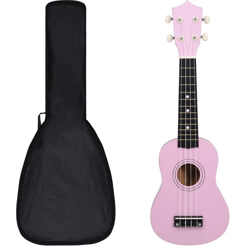 Vidaxl Jeu De Ukul¿¿L¿¿ Soprano Avec Sac Pour Enfants Rose 21