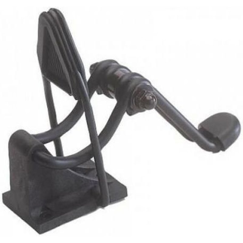 ArrĂȘt et bloque volet pour volets difficiles d'accĂšs - Ă poignĂ©e allongĂ©e - Noir MONIN