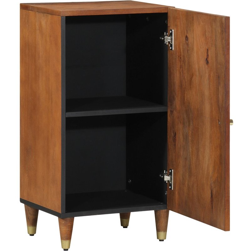 Vidaxl Buffet 40x33x75 Cm En Bois Solide De Mangue