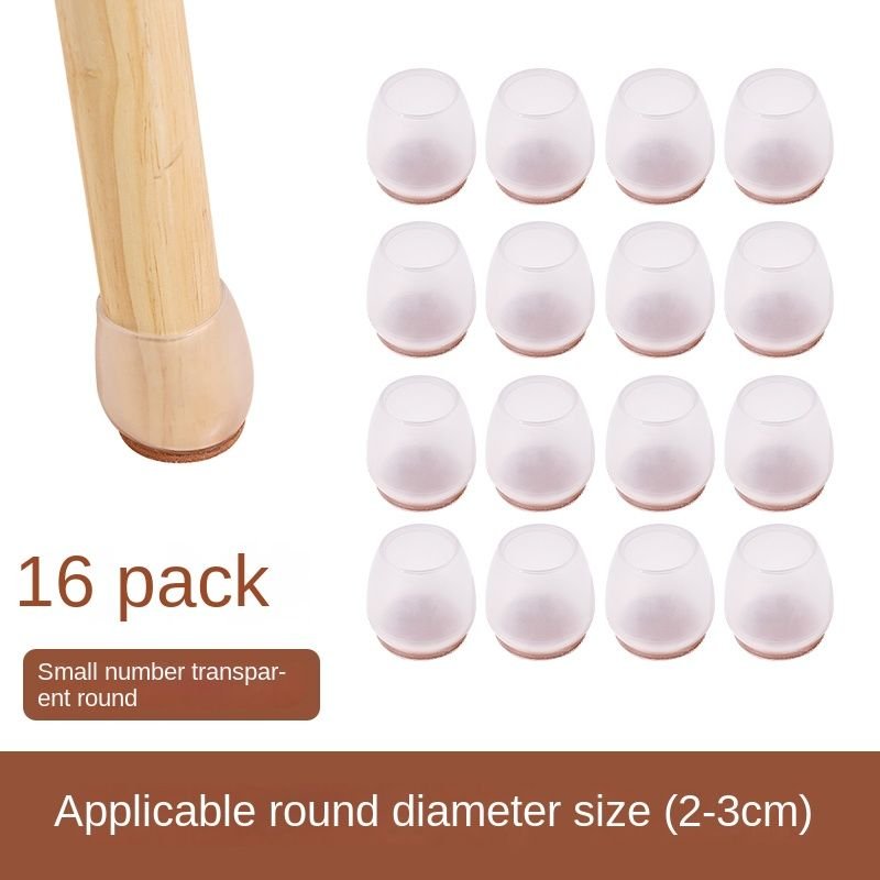 Protège-Pieds De Chaise De Table Transparents, Capuchons Ronds Et Carrés Pour Meubles, Housse De Pieds, Protecteur De Sol Avec Feutre Enveloppé, Astronomique