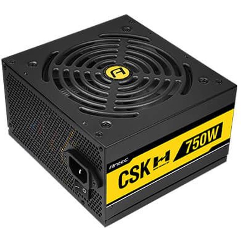 Antec Bloc d'alimentation CSK 750H 750W 80 Bronze 696W Alimentation PC Noir