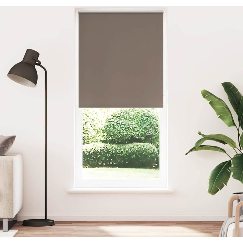 Store enrouleur occultant 120 x 230 cm marron