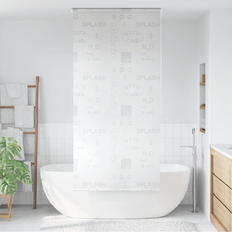 vidaXL Store roulant de douche 80x240 cm Éclaboussures