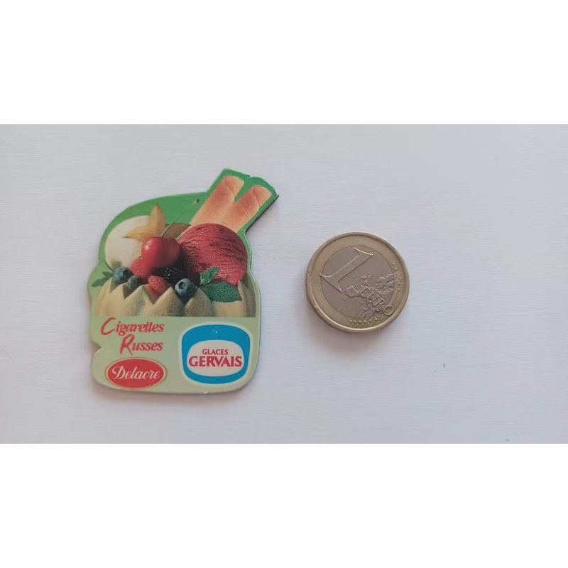 Magnet Glaces Gervais Delacre Cigarettes Russes