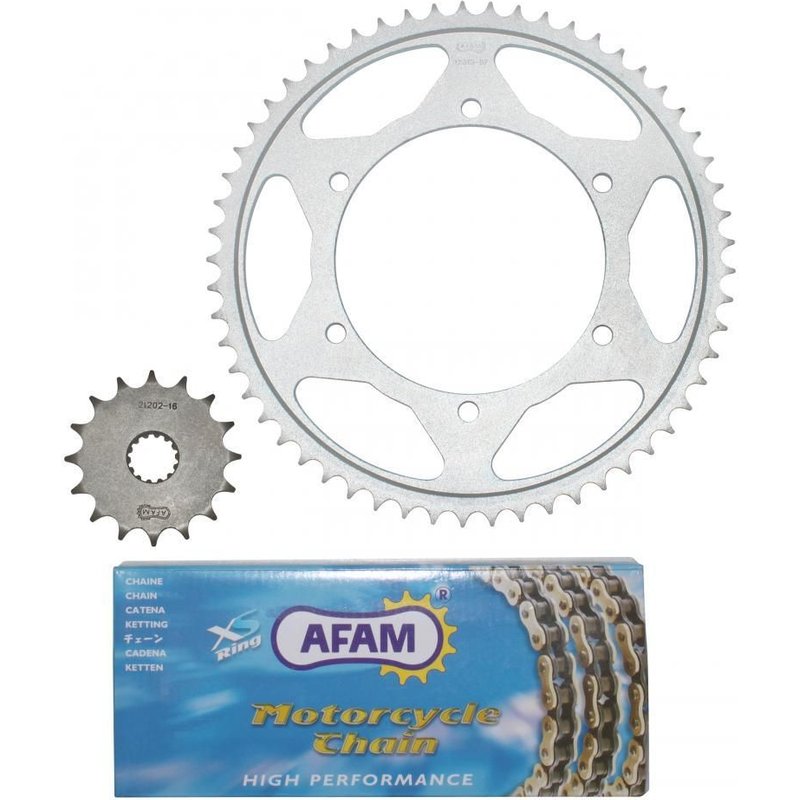 Kit chaîne Afam 16x57 Yamaha 125 TDR 92-03