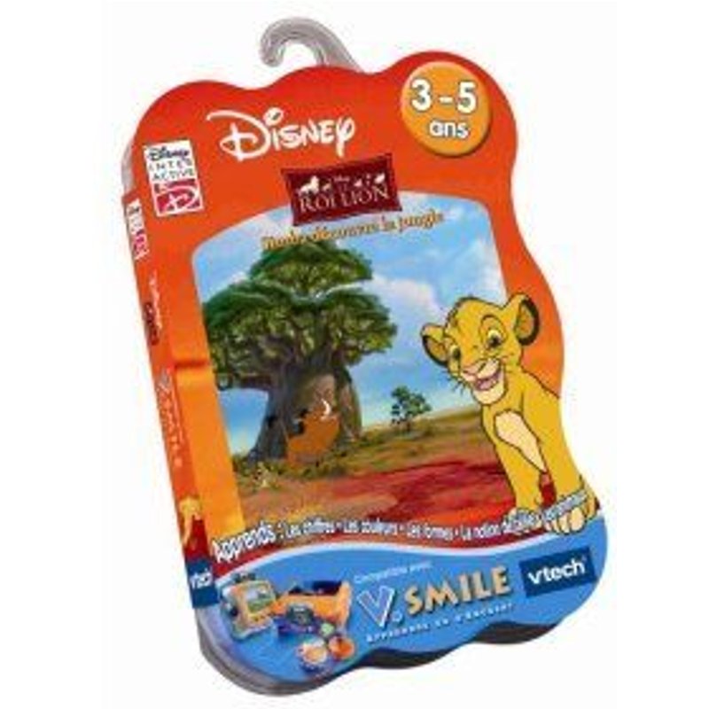 Le Roi Lion, Simba découvre la jungle - Jeu pour V.Smile (VTech VSmile)