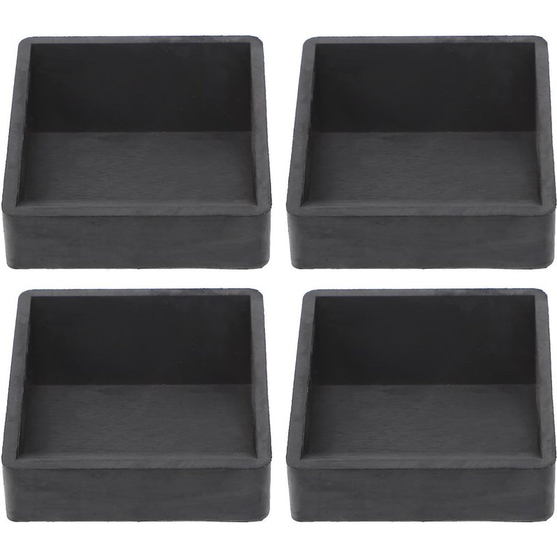 Lot De 4 Butées De Lit En Caoutchouc ¿ Roulettes Antidérapantes Pour Meubles, Stabilité Et Réduction Du Bruit ¿ Installation Facile