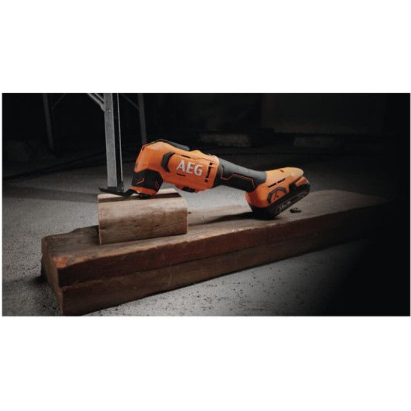 Pack AEG Outil multifonctions - BMT18-0 - 18V Brushless - 1 batterie 2.0Ah - 1 chargeur - SETL1820S