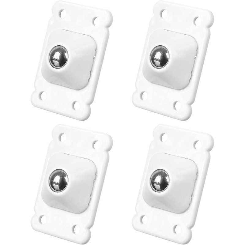 4pcs Auto-Adhésif Poulie Universelle Roues Rotatives Meubles Roulettes Pivotantes