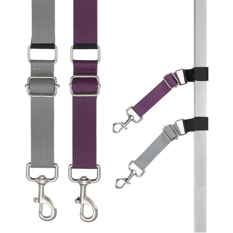 Accessoires De Toilettage Pour Chiens, Lot De 2 Boucles Pour Bras De Toilettage Pour Chiens - Extension D'anneau En Nylon, Accessoires De Coupe Et Corde De Fixation Pour Soins Professionnels Pour Animaux De Compagnie, Salons, Cliniques Et Maison