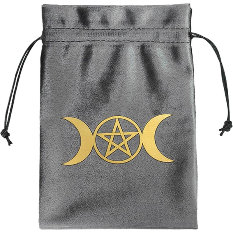 Sac De Rangement Pour Cartes De Tarot Pochette En Velours Avec Cordon De Serrage, Pochette Multifonctionnelle
