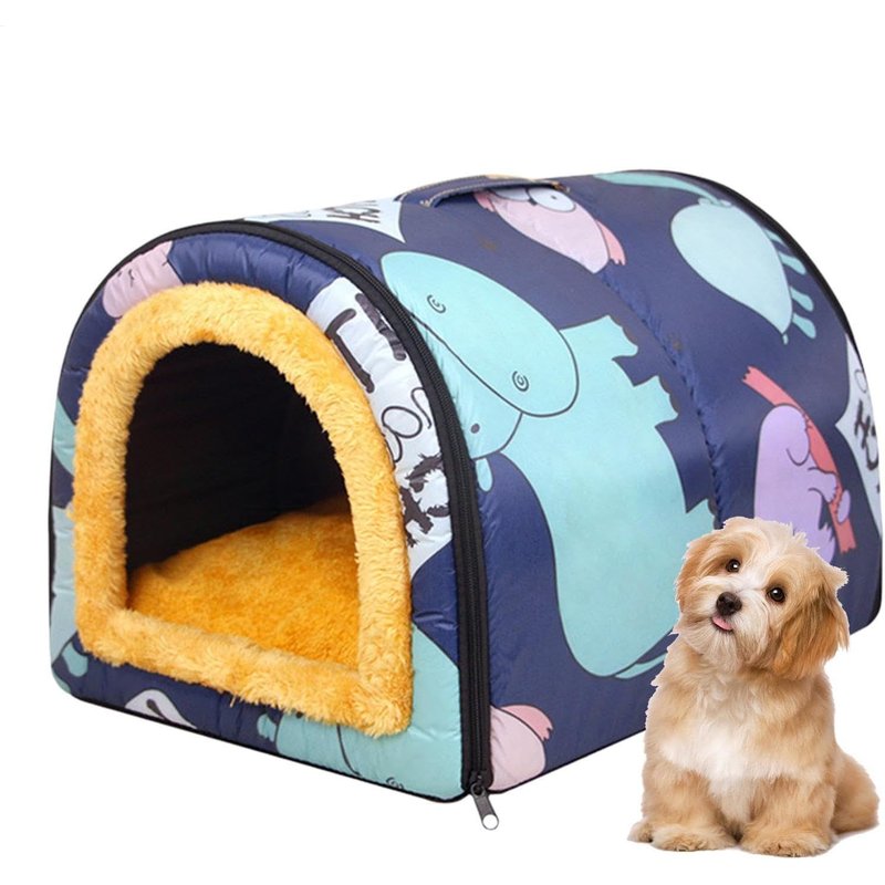 Niche Pour Chien Tente Pour Animaux De Compagnie, Tente Antidérapante Pour Chat, Niche D'extérieur Imperméable Pour Chien, Niche Lavable Pour Petit Chien