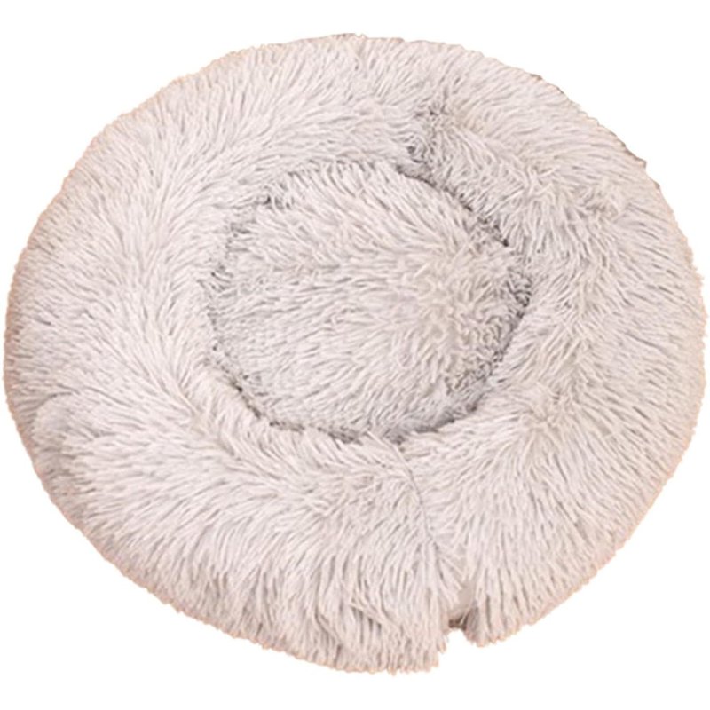 Coussin Rond En Peluche Pour Animaux De Compagnie, Coussin Pour Chat, Panier En Peluche Pour Animaux De Compagnie, Panier Pour Chats Domestiques, Coussin En Peluche Apaisant Pour Chiens, Coussin En Peluche Pour Petits Chiens Et Chats
