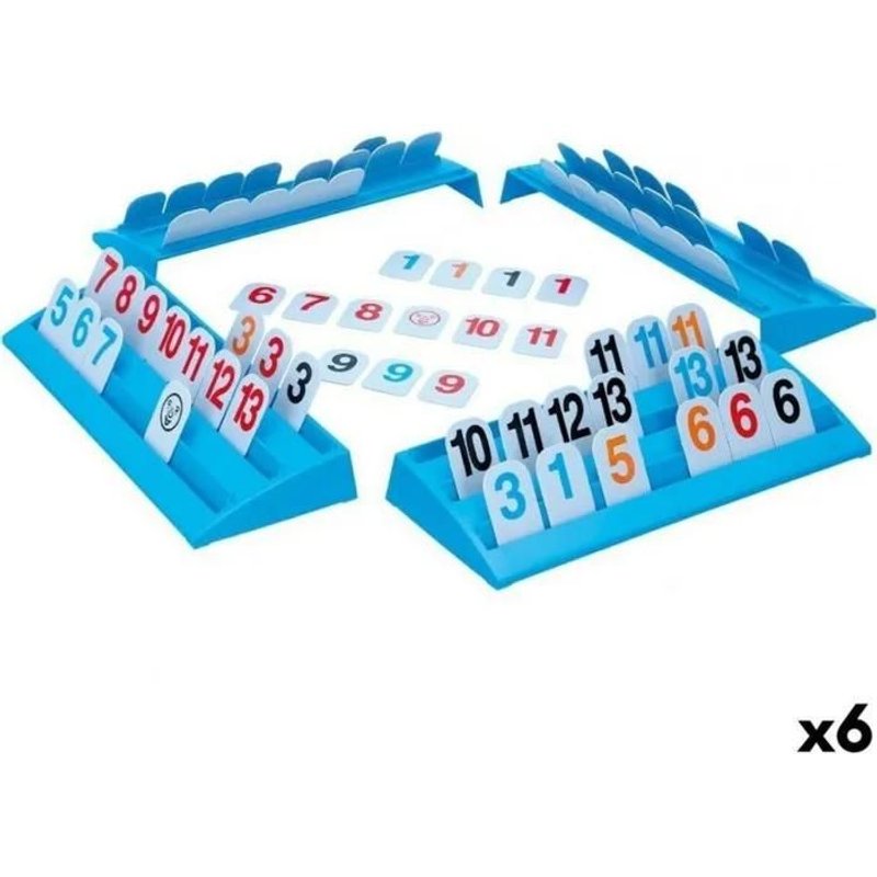 Nc Jeu De Société Colorbaby Rummigame 26 X 3 X 10 Cm (6 Unités)