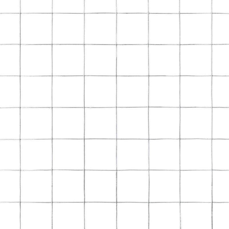 vidaXL Grillage pour volière acier galvanisé 10x0,5 m argenté