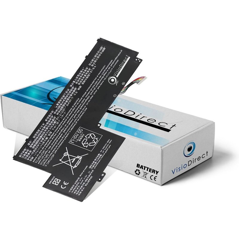 Visiodirect® Batterie compatible avec ACER Aspire One Cloudbook AO1-132-C52V 11.25V 42Wh