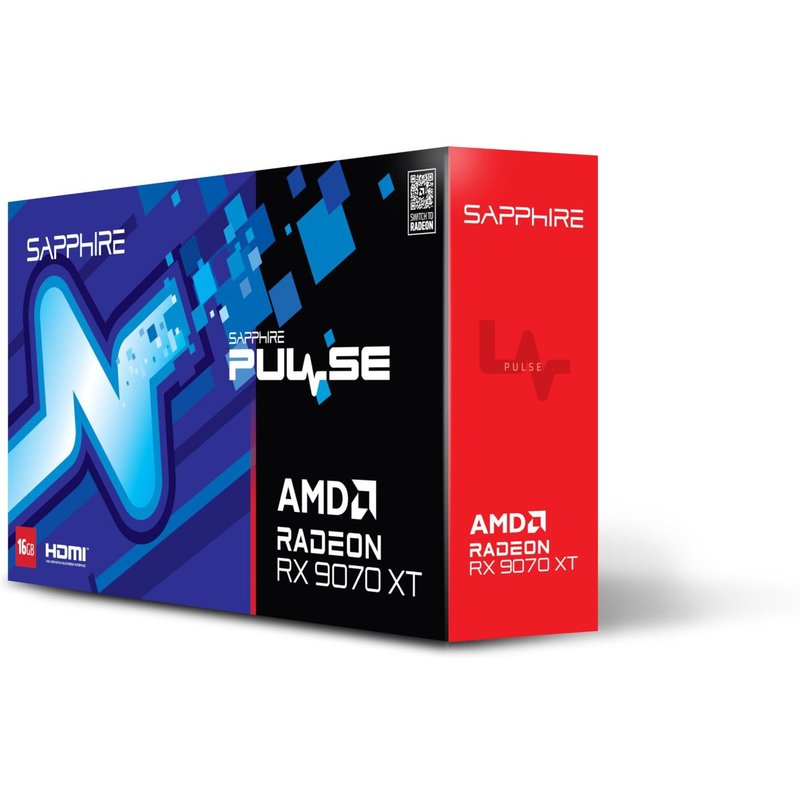 Sapphire PULSE Radeon RX 9070 XT AMD 16 Go GDDR6
