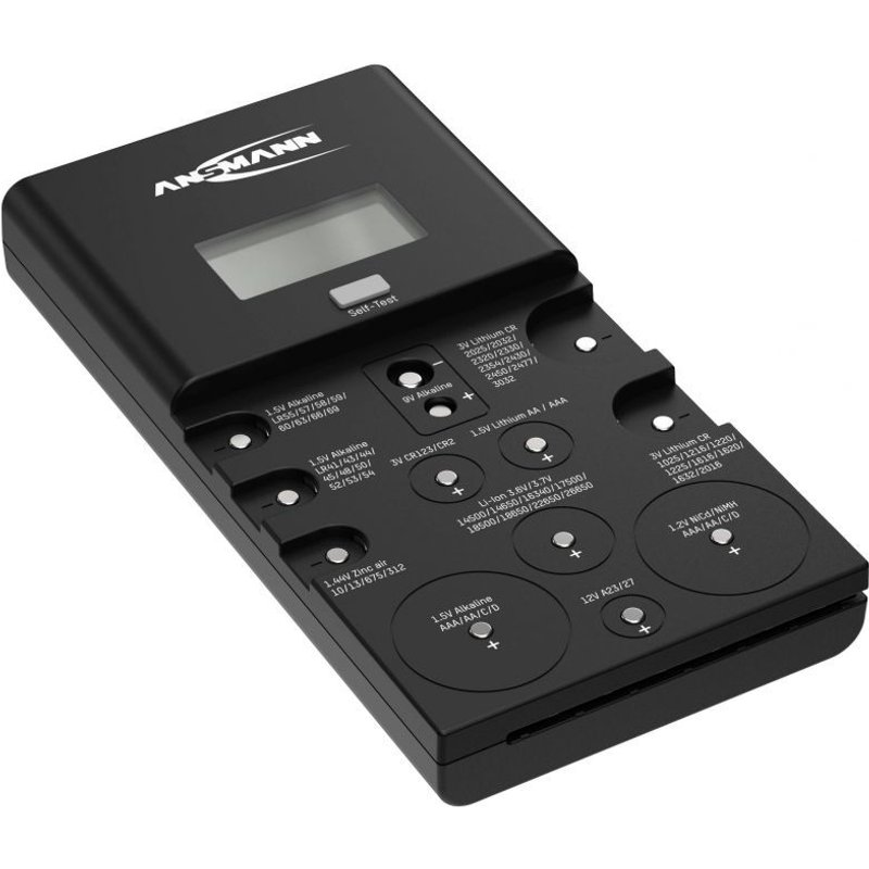 Testeur de piles et batteries 1x9V ANSMANN