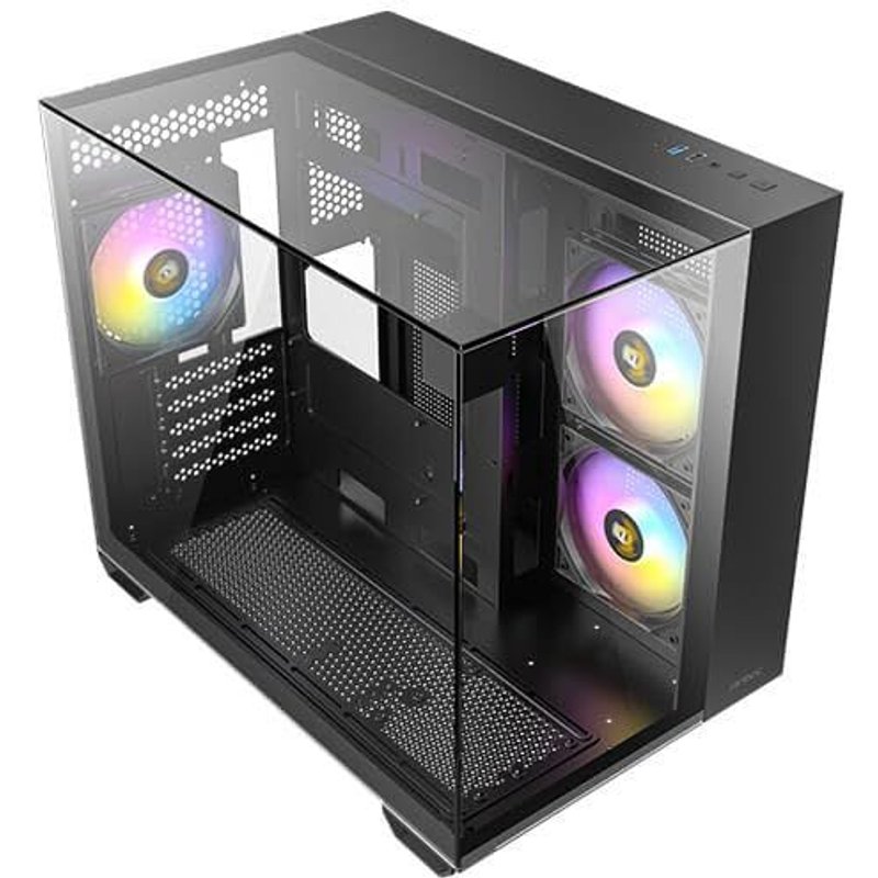 Antec CX600M Trio ARGB Mini Tower Noir et Transparent