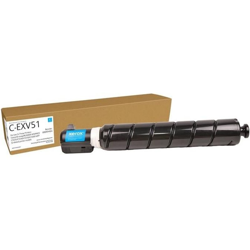 Xerox - Cyan - compatible - remanufacturé - cartouche de toner (alternative pour : Canon 0482C002, Canon C-EXV51) - programme de retours Green World Alliance