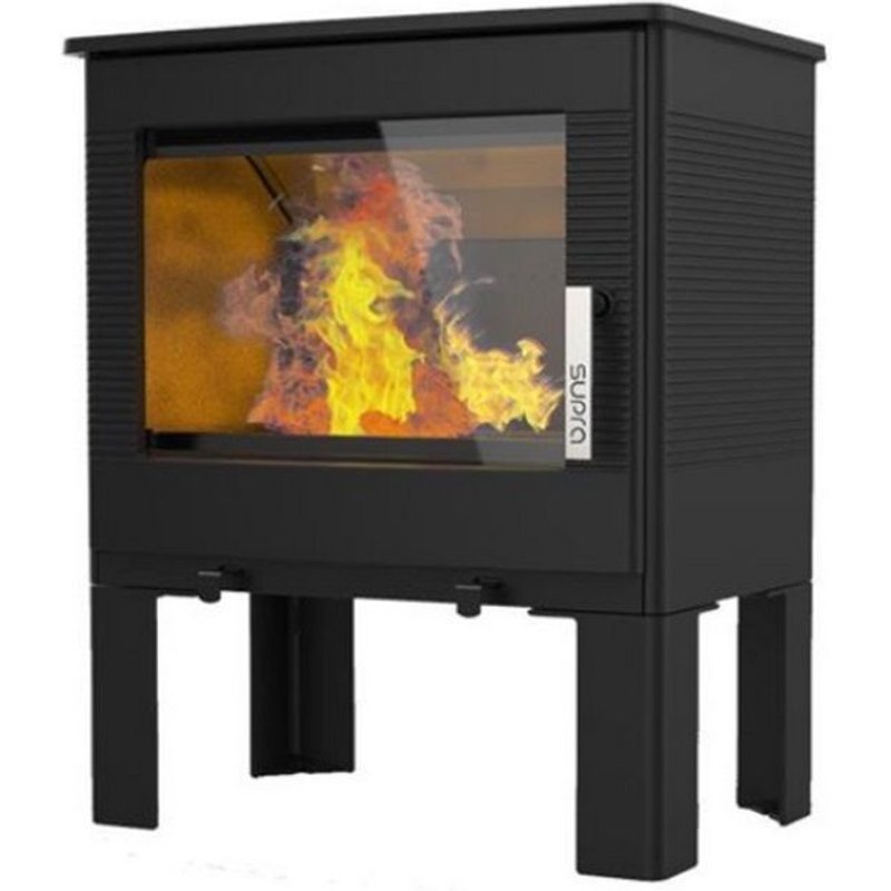 Supra - Poêle à bois fonte 8.7kw noir FR9016140B