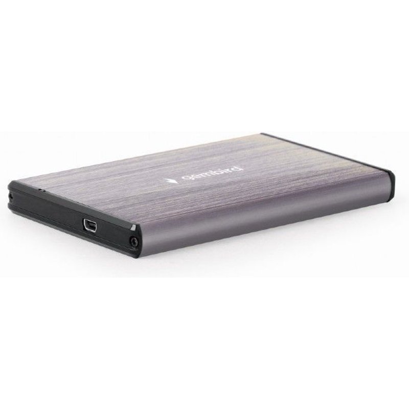 Gembird Coffret USB 3.0 2.5'' EE2-U3S-3-LG SATA, USB 3.0 (SATA), Boîtier pour disques durs, Gris