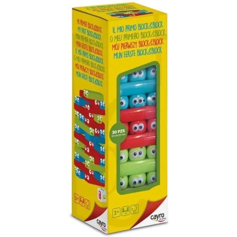 Cayro Jeu De Blocs Couleurs Construction