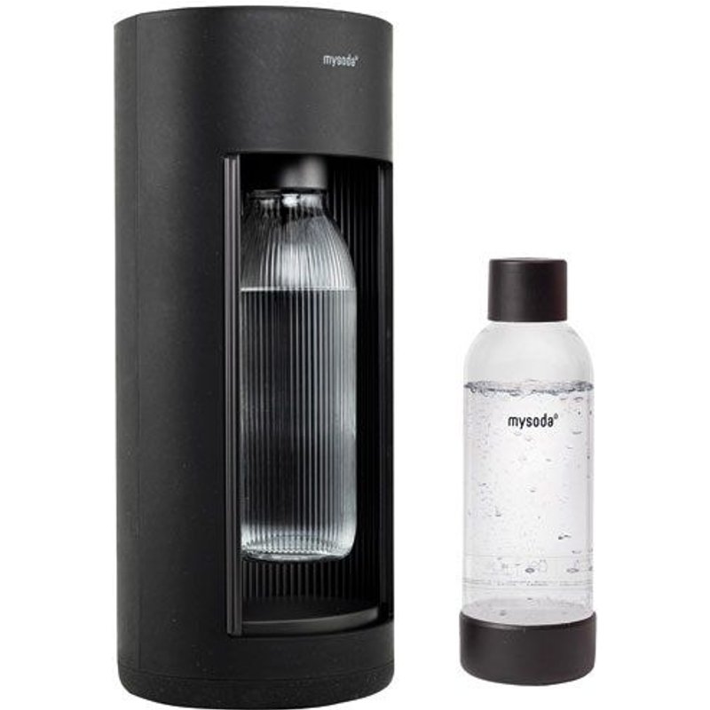 Mysoda - Machine a gazeifier glassy black gl004f-b-fr
