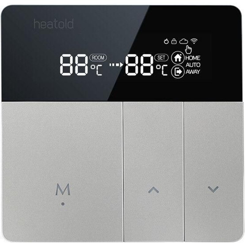 Smart Thermostat For Water Heating Electric Heating Boiler Temperature Control App Control Eu Plug, Chauffage De Chaudière