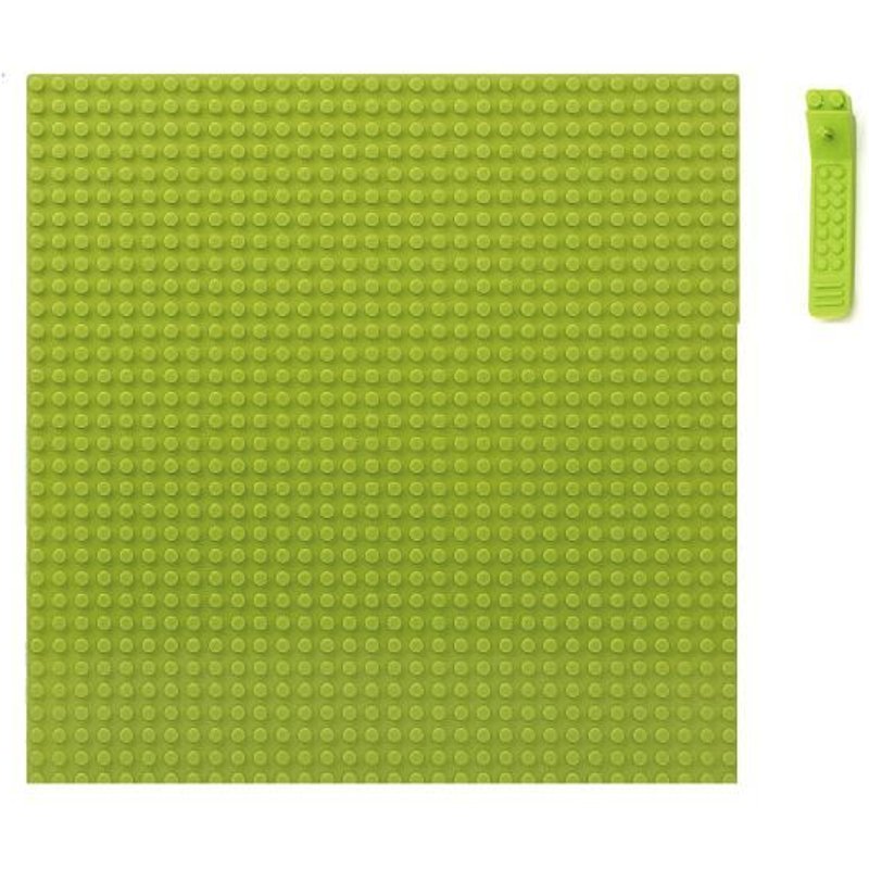 32*32 Points Blocs En Plastique Briques De Construction Plaques De Base Pack 4, Gris