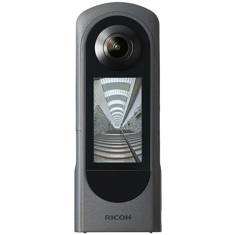 Ricoh Le 1er modele Ricoh Theta 360 equipe d''un ecran.