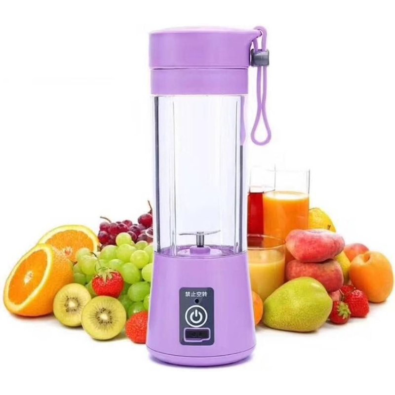 Portable Multi-Functional Juicer Cup, Blanc 6 Lames
