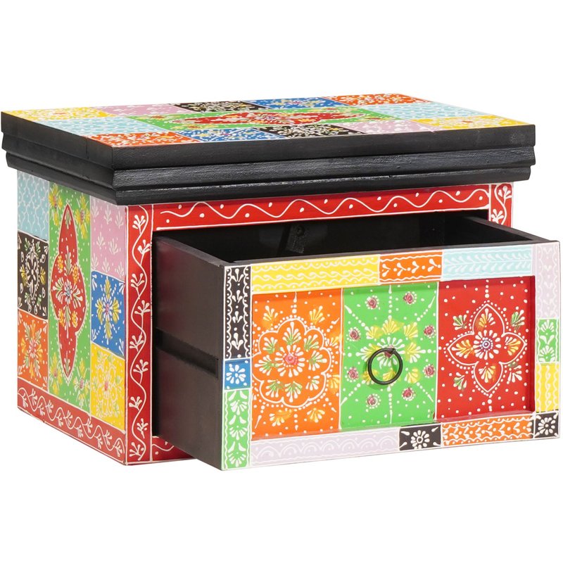 Vidaxl Mobilier De Chevet 2 Pcs 40x30x28 Cm Bois Massif Et Composite