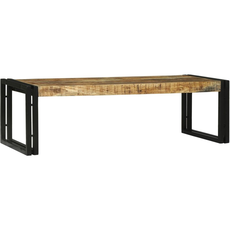 Vidaxl Ensemble De 2 Tables Basses En Bois Massif De Manguier