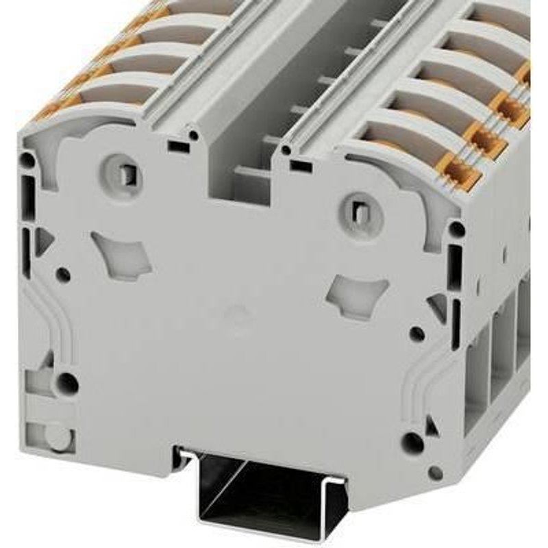 Bloc de jonction pour courant fort Phoenix Contact PTPOWER 35 3212064 Nombre total de pôles: 2 2.5 mm² 35 mm² gris 10 pc