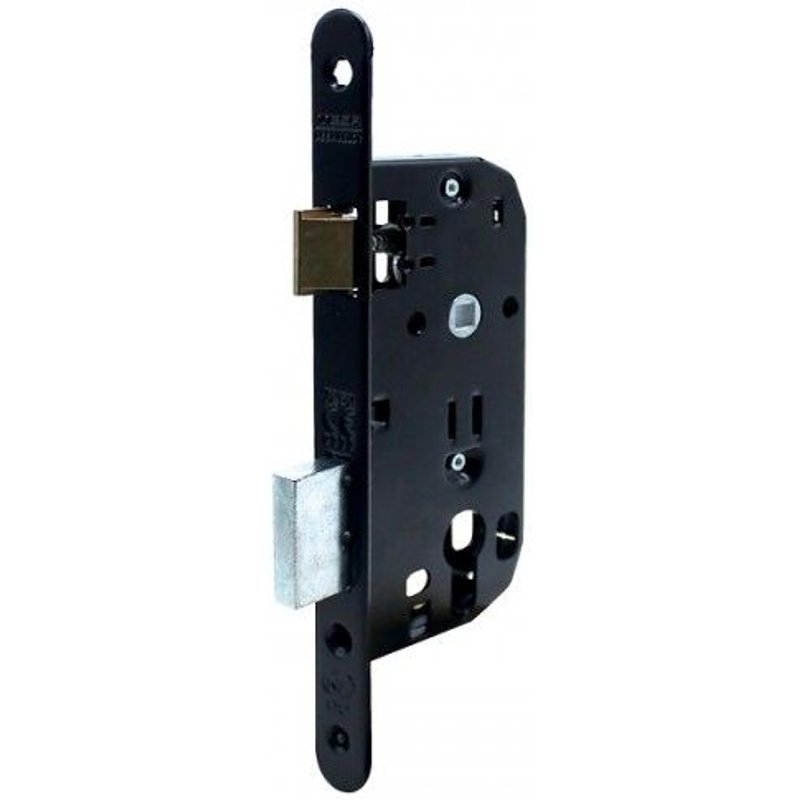Serrure de sûreté à larder NF QC série 4130 QC - Axe 50 mm - clé I - laitonné TESA ASSA ABLOY