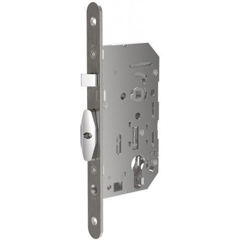 Serrure à larder d'urgence D 469 double fouillot - réversible - inox VACHETTE