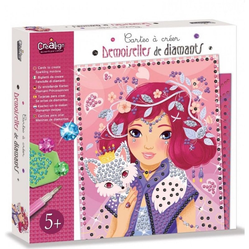 Coffret Cartes A Creer - Demoiselles De Diamants