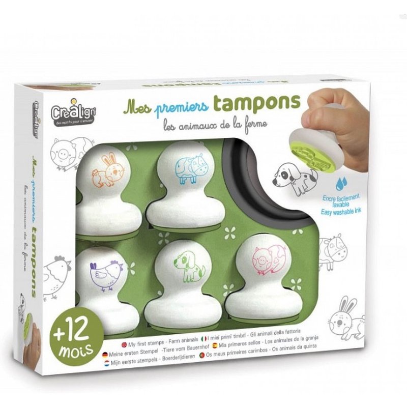 Mes premiers tampons - Ferme
