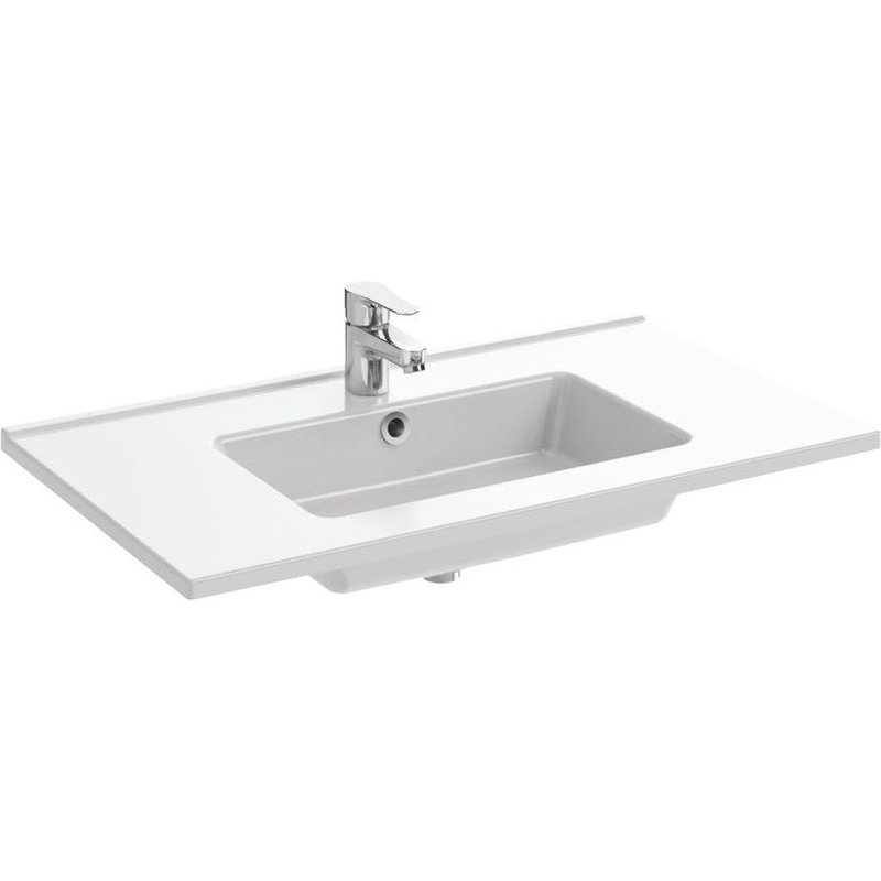 Plan vasque blanc 81x46,5cm 1 cuve OLA - JACOB DELAFON - EXTA112-00