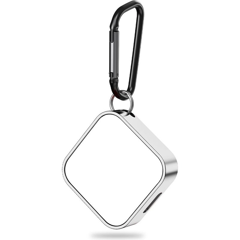 Adaptateur De Chargeur Magn¿¿Tique 2 En 1 Pour Apple Watch 7 6 5 4 3 2 Montre Sans Fil Portable Charge Keychain Dock Argent Blanc