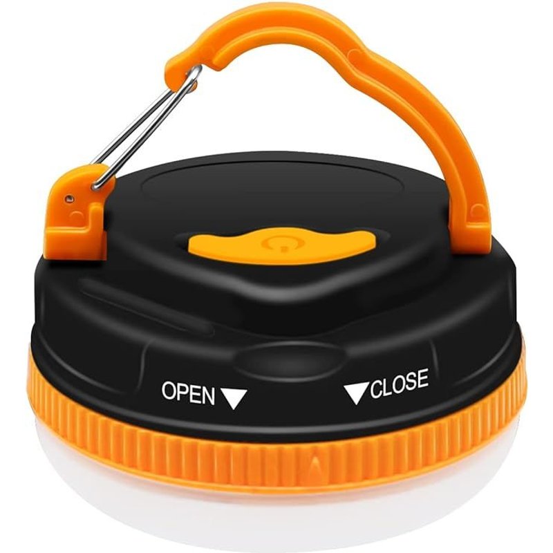 Lampe De Camping À Suspendre Avec Aimant (Modèle À Piles, Piles Non Incluses), Lampe De Camping Led Portable Étanche, 5 Modes D'éclairage Et Lampe De Tente À Aimant Puissant Pour Camping/Pêche/Panne