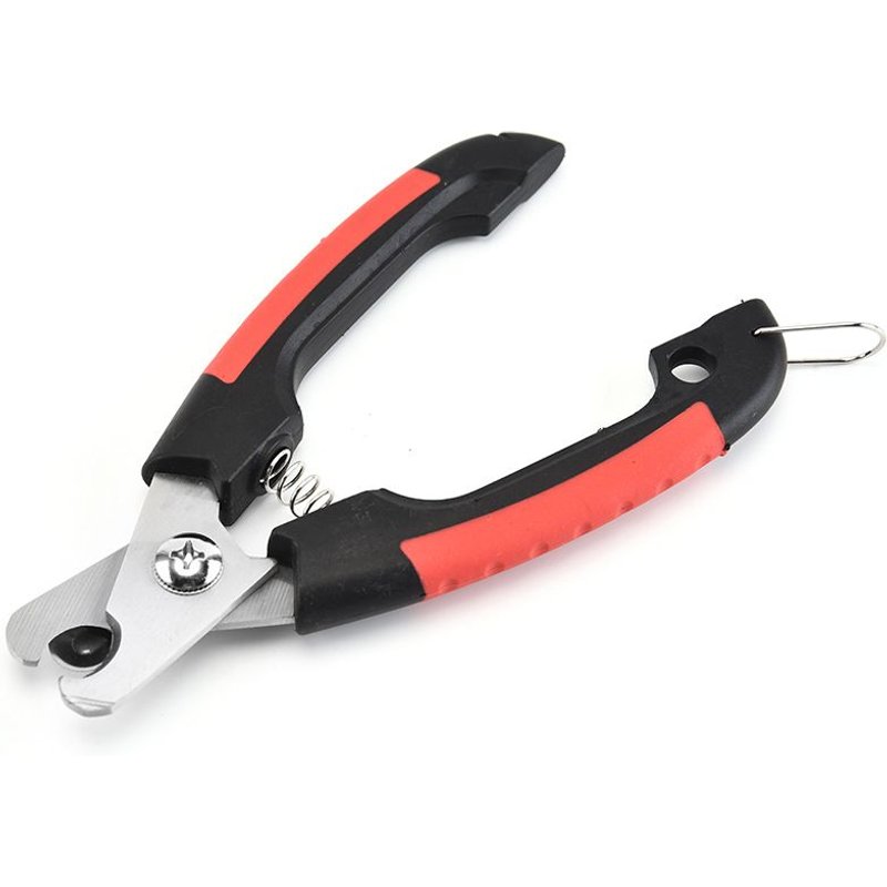 Ciseaux À Ongles Pour Chien 15,9 Cm (Rouge) - Ciseaux À Ongles Pour Animaux De Compagnie - Acier Inoxydable - Ciseaux À Ongles Toilettage