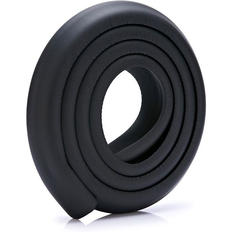 Bande Anti-Collision Pour Coin De Meuble De 2 M (Noir - Adhésif Gratuit De 4 M), Protection En Mousse De Sécurité De 2 M, Angle Droit, Kit De Sécurité Pour Bien Protéger Les Enfants