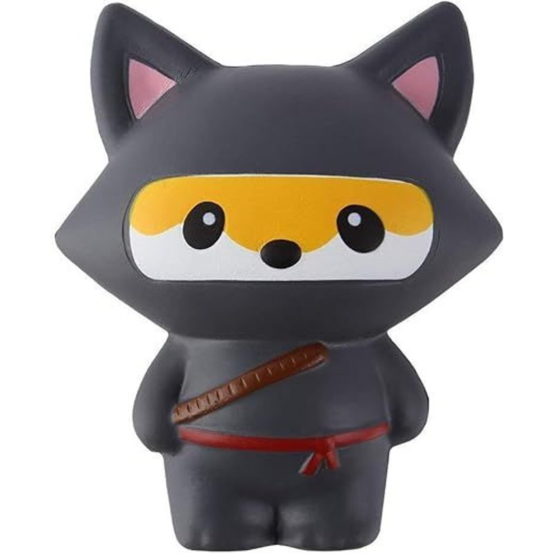 Jouets Anti-Stress Ninja Fox (14 * 12 * 7 Cm), Jeux De Soulagement Du Stress Kawaii, Gadgets Originaux, Adaptés Aux Décorations De Fête